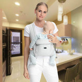 Ergonomic Soft Cotton Fabric Baby Carrier - Weriion