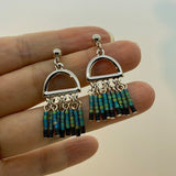 Fashionable Handmade Copper Plated Earrings - Weriion