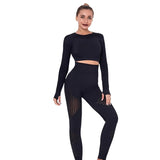 Fitness Crop Top & Yoga Pants - Weriion