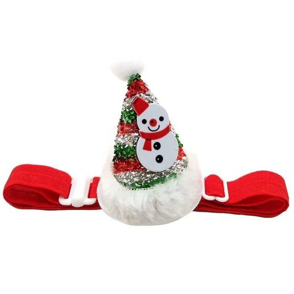 Funny Christmas Pet Hat With Adjustable Strap - Weriion