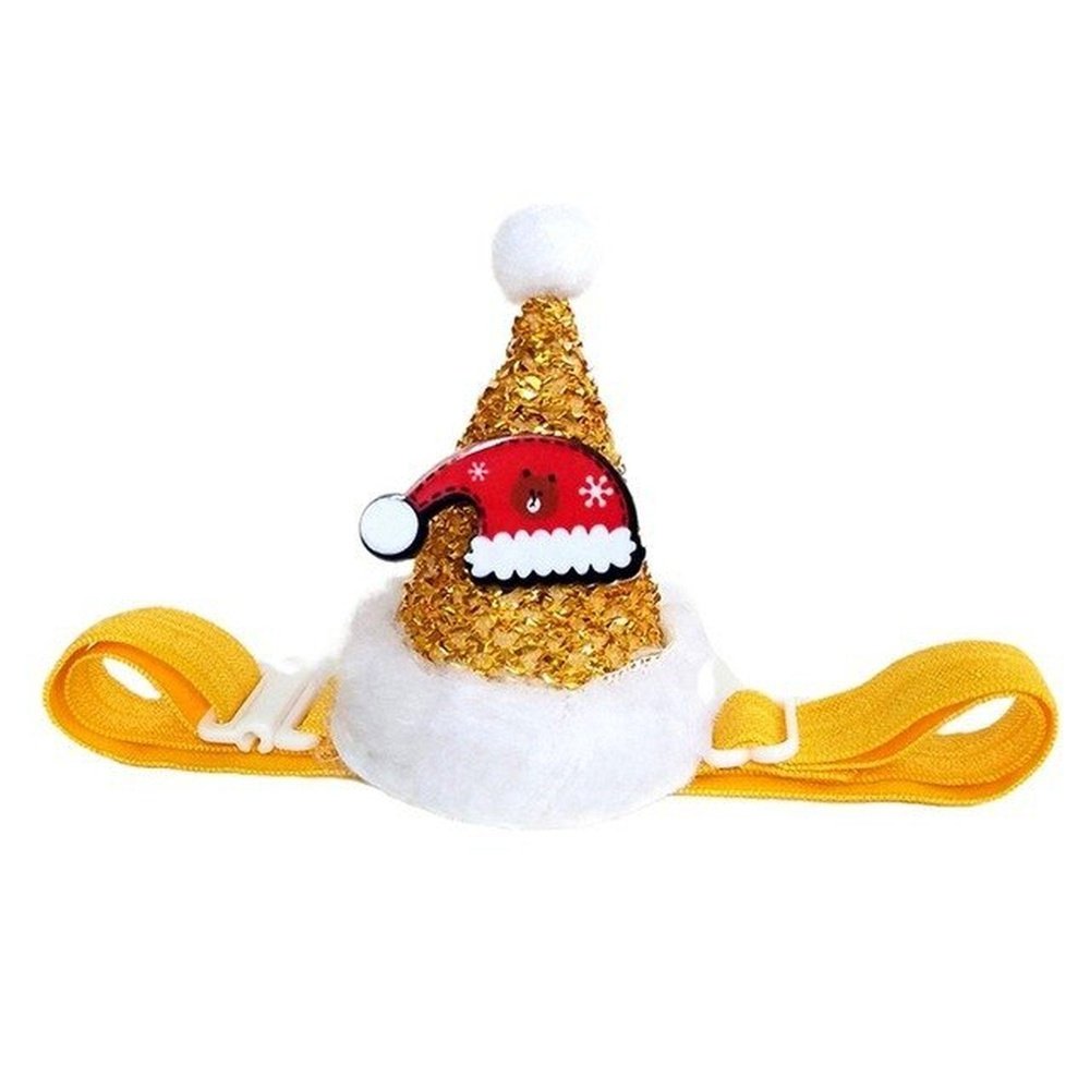 Funny Christmas Pet Hat With Adjustable Strap - Weriion