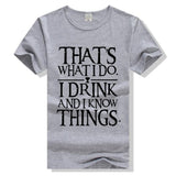 Funny Game Of Thrones Tyrion Lannister Quote T-Shirt - Weriion