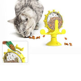 Funny Interactive Rotating Food Leakage Cat Toy - Weriion