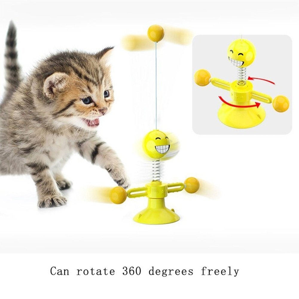 Funny Rotating 360° Cat Toy - Weriion