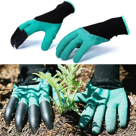 Gardening Gloves With Fingertip Claws - Weriion