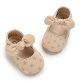 Girls Soft Comfortable Cotton Shoes With Rubber Sole - Weriion