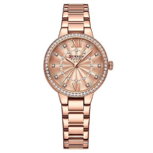 Gorgeous 30M Waterproof Ladies Stainless Steel Strap Watch - Weriion