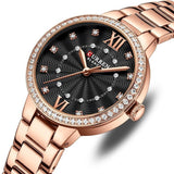 Gorgeous 30M Waterproof Ladies Stainless Steel Strap Watch - Weriion