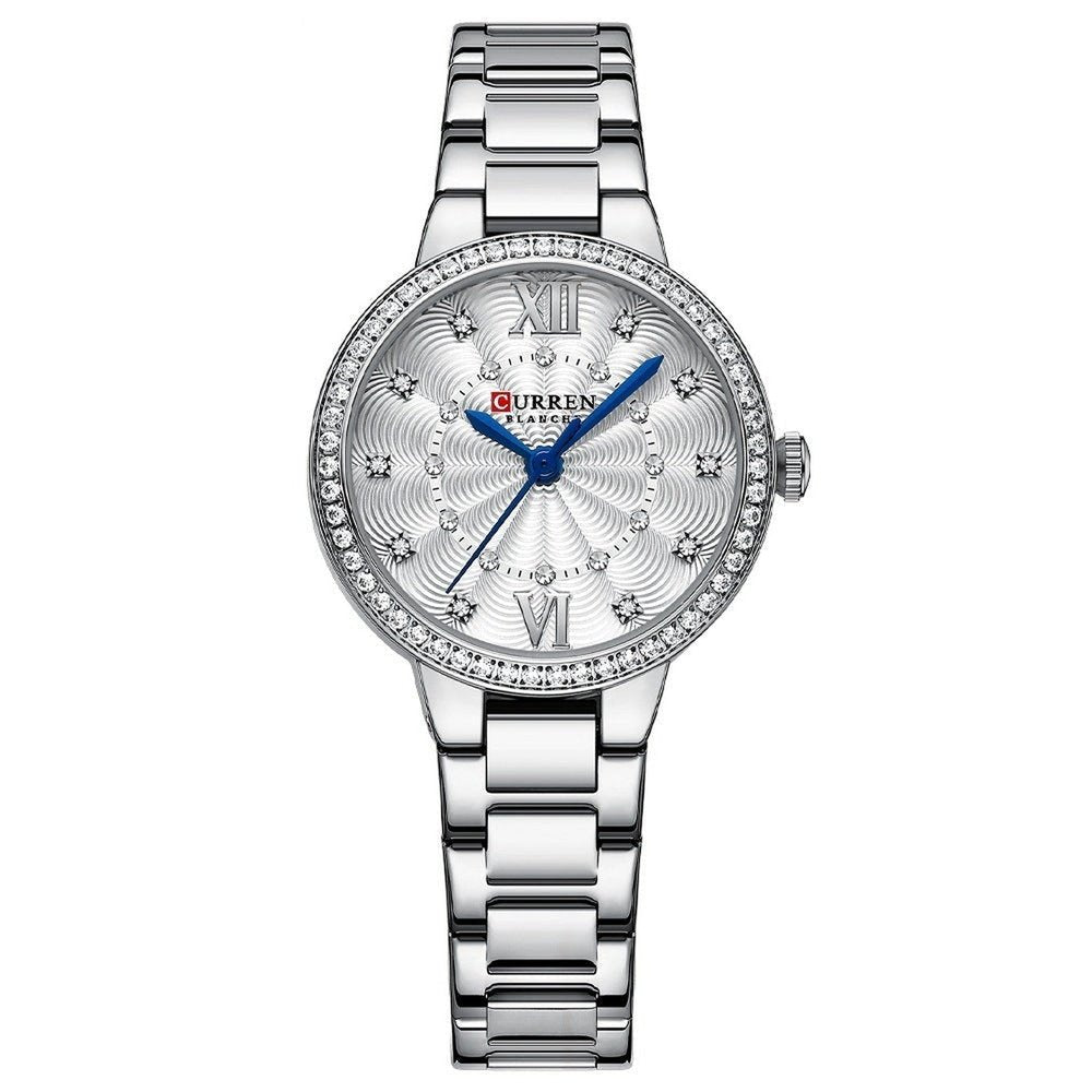 Gorgeous 30M Waterproof Ladies Stainless Steel Strap Watch - Weriion