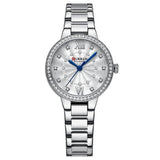 Gorgeous 30M Waterproof Ladies Stainless Steel Strap Watch - Weriion