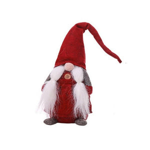 Handmade Swedish Faceless Christmas Gnome - Weriion