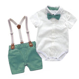 Handsome Two-Piece Gentleman Suit For Boys - Weriion