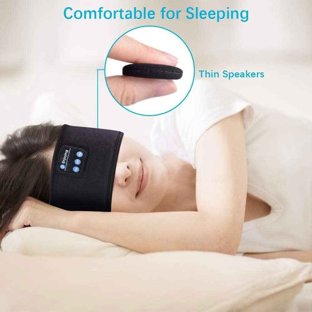 Headband Bluetooth Headphones Suitable For Exercising And Sleeping - Weriion