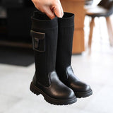 High Leather Boots For Girls - Weriion