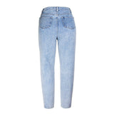 High Waist Loose Fit Jeans - Weriion