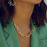 Hip Hop Chain Necklace For Women - Weriion