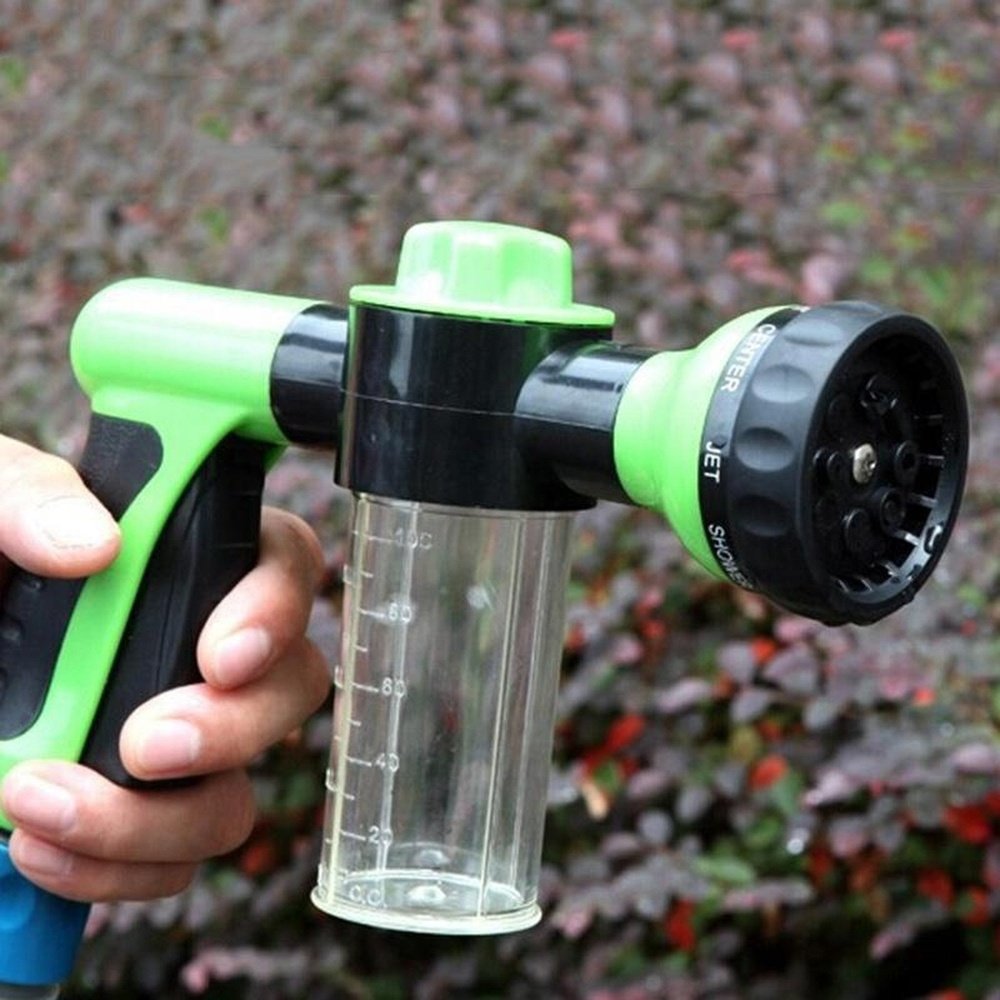 Hose Watering Gun Sprayer Car Cleaning Foam Spray Garden Watering Tool - Weriion