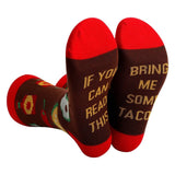 IF YOU CAN READ THIS Funny and Comfortable Socks - Weriion