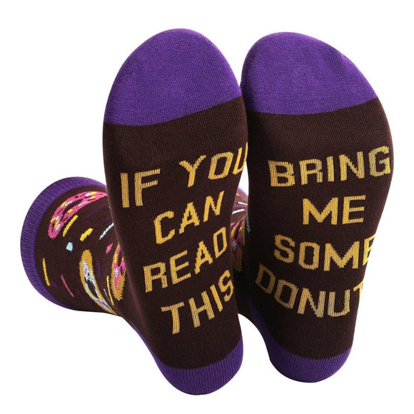 IF YOU CAN READ THIS Funny and Comfortable Socks - Weriion