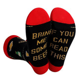 IF YOU CAN READ THIS Funny and Comfortable Socks - Weriion