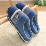 Indoor Plush Slippers With Thickened Soft Soles For Men - Weriion