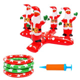 Inflatable Throwing Rings Christmas Game - Weriion