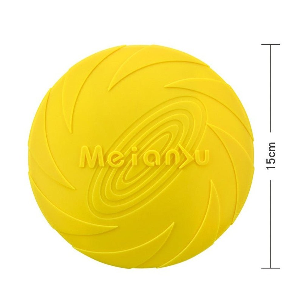 Interactive Bite Resistant Frisbee Dog Toy - Weriion