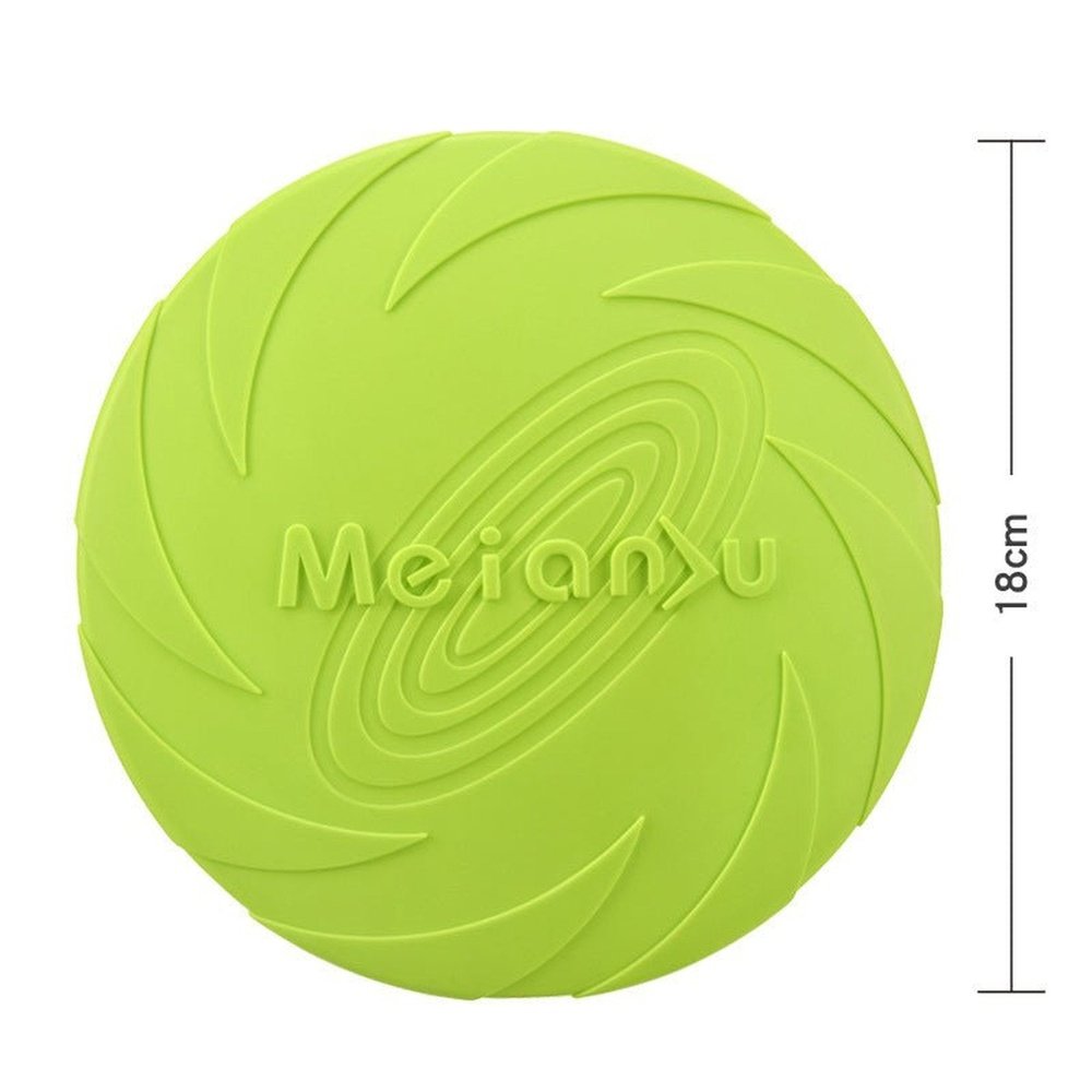 Interactive Bite Resistant Frisbee Dog Toy - Weriion