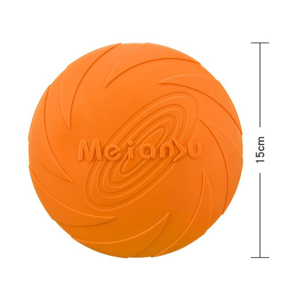 Interactive Bite Resistant Frisbee Dog Toy - Weriion