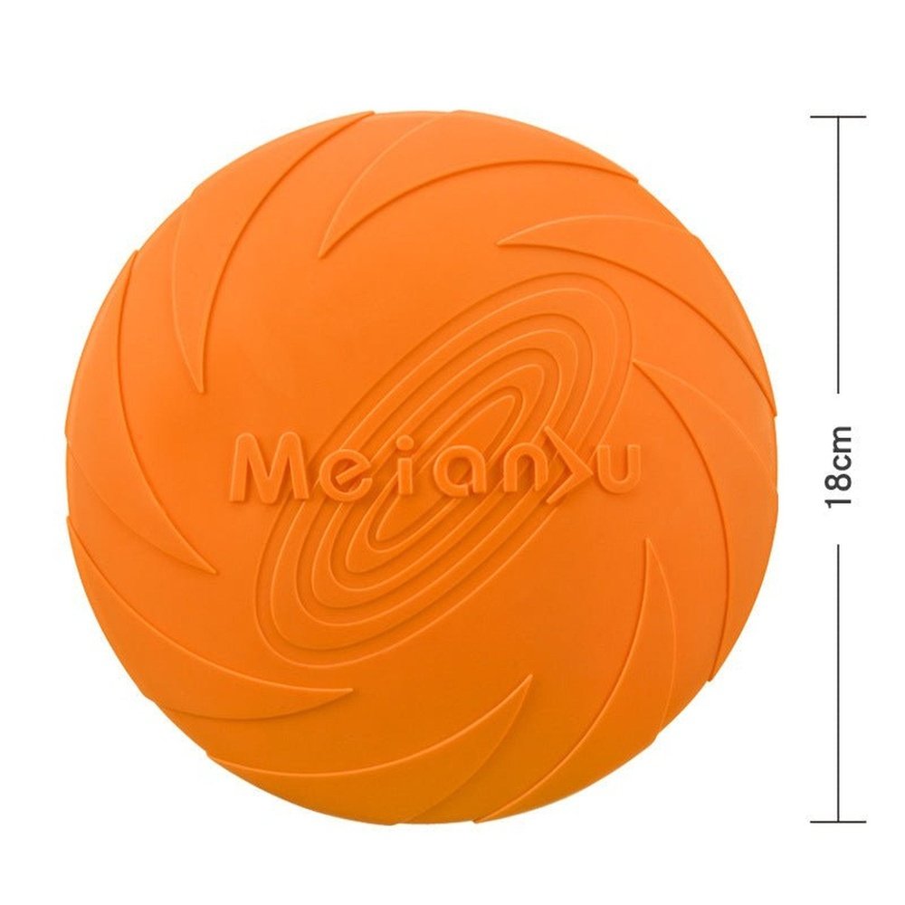 Interactive Bite Resistant Frisbee Dog Toy - Weriion