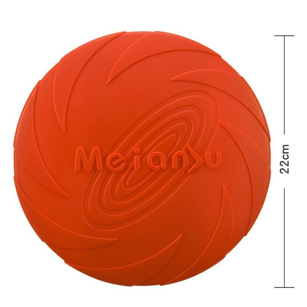 Interactive Bite Resistant Frisbee Dog Toy - Weriion