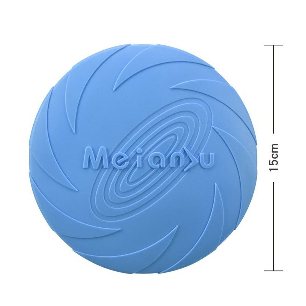 Interactive Bite Resistant Frisbee Dog Toy - Weriion