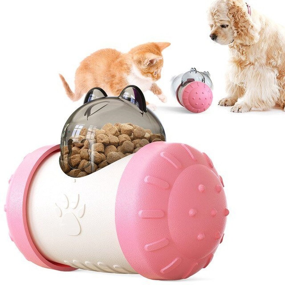 Interactive Food Dispensing Toy For Cats And Dogs - Weriion