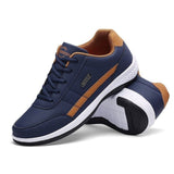 Italian Leather Sneakers For Men - Weriion
