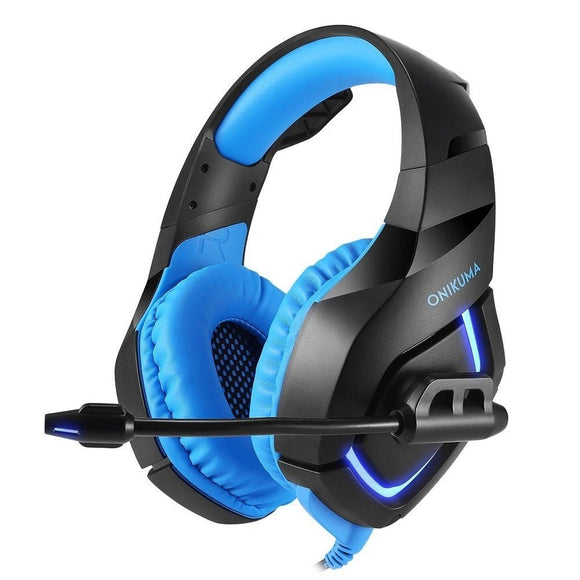 K1 LED Light Gaming Headset with Microphone - Weriion