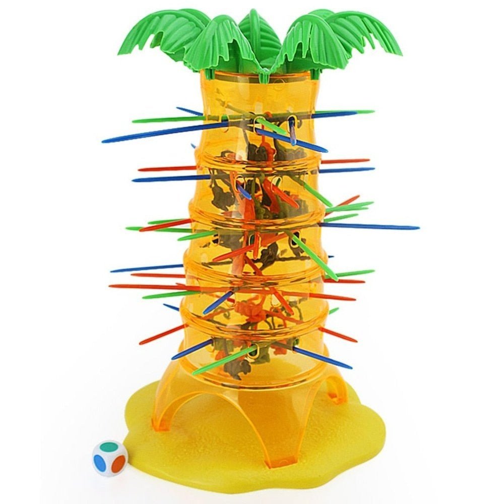 Kids Educational Toy Falling Monkeys Family Interaction Toy - Weriion