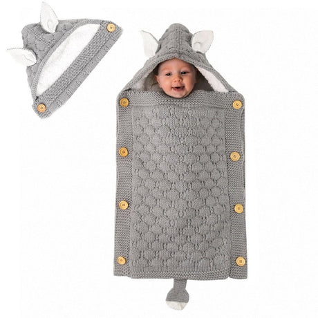 Knitted Baby Sleeping Bag For Babies Between 1-12 Months - Weriion