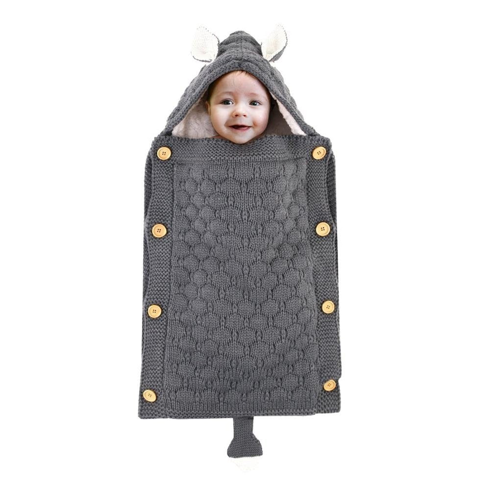 Knitted Baby Sleeping Bag For Babies Between 1-12 Months - Weriion