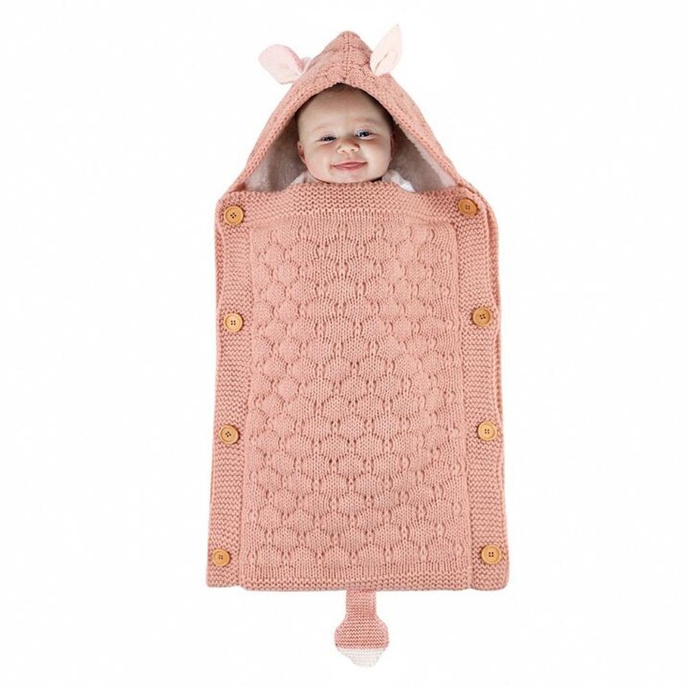 Knitted Baby Sleeping Bag For Babies Between 1-12 Months - Weriion