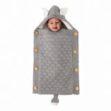 Knitted Baby Sleeping Bag For Babies Between 1-12 Months - Weriion