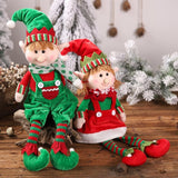 Large 48cm Christmas Elf Dolls - Weriion