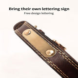 Leather Dog Collar - Weriion