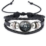 Leather Game Of Thrones Bracelet Of Ruling Families - Weriion