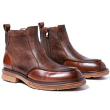 Leather High End Winter Boots For Men - Weriion