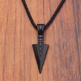 Long Necklace with Arrow Pendant - Weriion