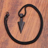 Long Necklace with Arrow Pendant - Weriion