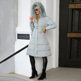 Long Polyester And Fur jacket - Weriion