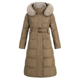 Long Polyester And Fur jacket - Weriion