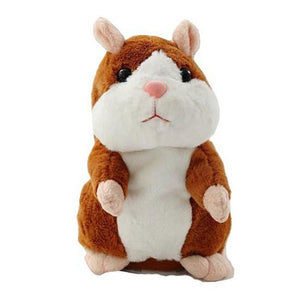 Lovely Talking 15 cm Hamster Plush Toy - Weriion