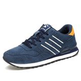 Men's Artificial Leather Sneakers Shoes - Weriion